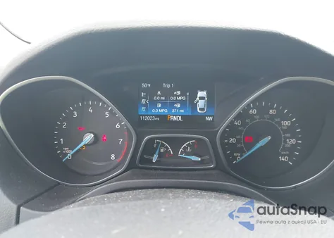 2016 Ford Focus Se из США, поврежденный, VIN 1FADP3F2XGL379918